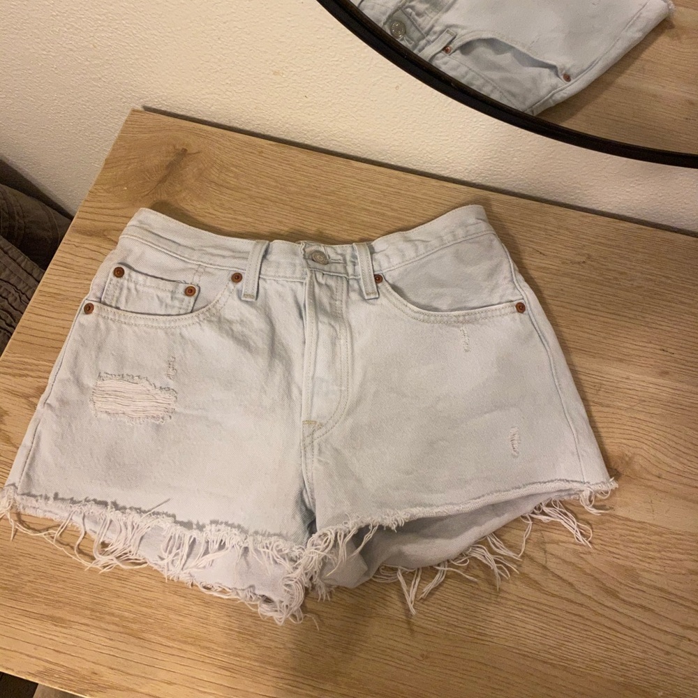 Levi denim shorts